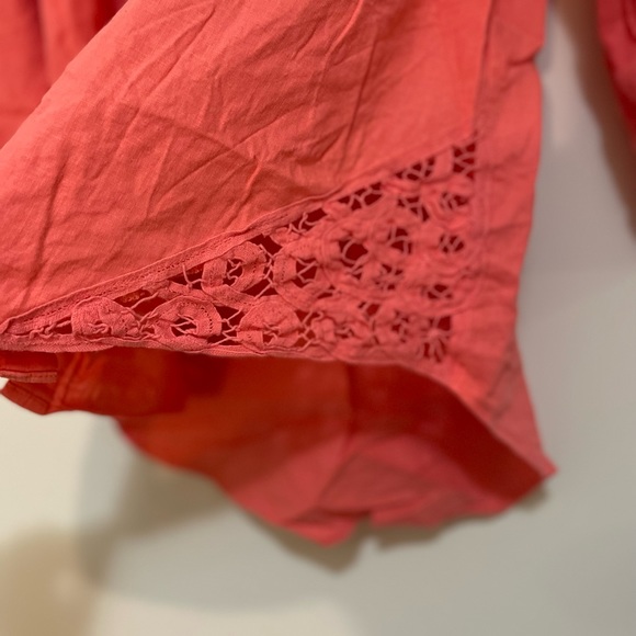 Versatile Salmon Button-Up - Picture 7 of 9